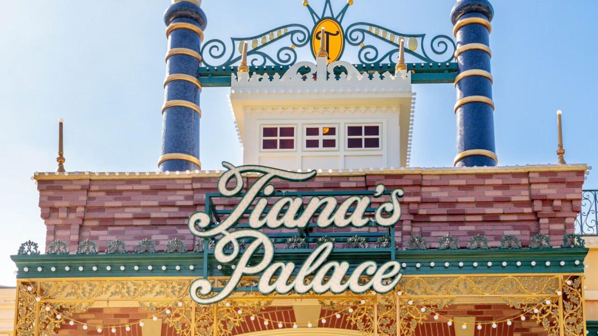 Tiana’s Palace Has An Opening Date and Menu